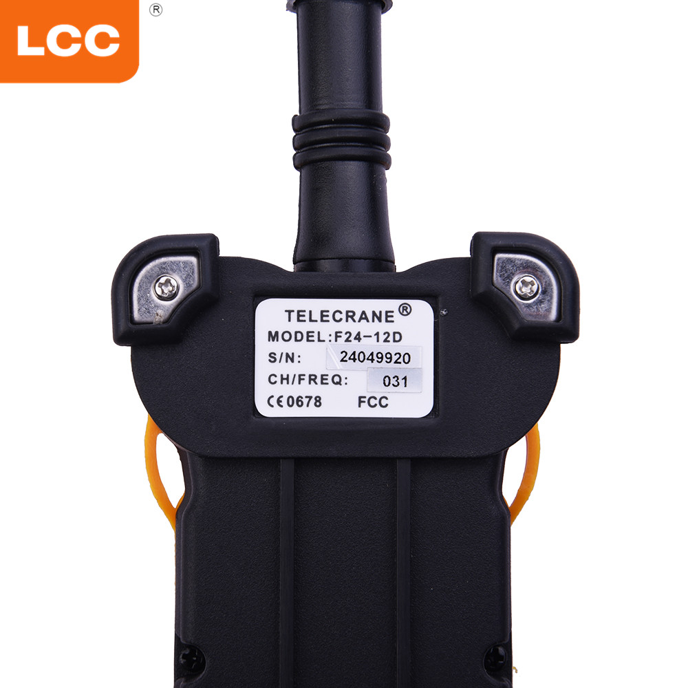 Radio inalámbrica del cabrestante industrial F24-12D arriba abajo teledirigido 12v 24v para la grúa