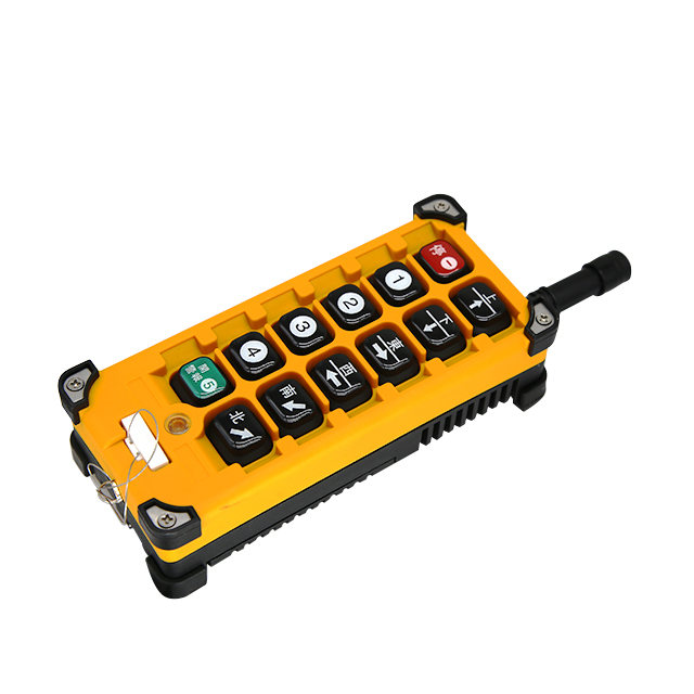 F23-A ++ Interruptor de control remoto inalámbrico industrial de una sola velocidad de 12 voltios