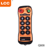 Q808 8 botones Transmisor Polipasto eléctrico Grúa aérea Interruptor de control remoto por radio