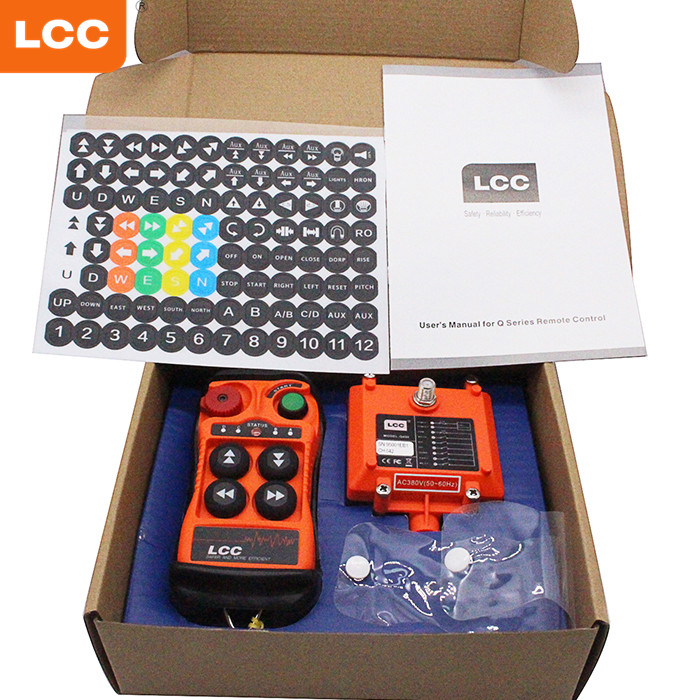 Q400 Mando a distancia eléctrico profesional de 4 botones para cabrestante