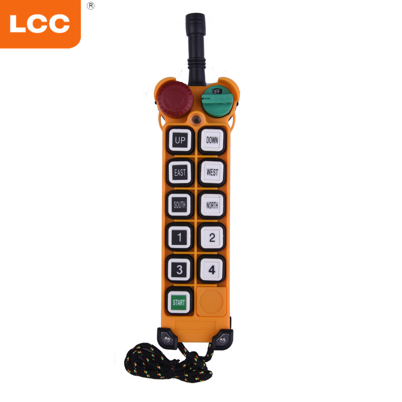 F24-10d Telecrane Industrial Universal Radio Control remoto inalámbrico para grúa aérea