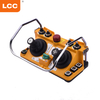 F24-60 China LCC 8 direcciones Interruptor teledirigido inalámbrico de la palanca de mando de la grúa del camión de 5 velocidades